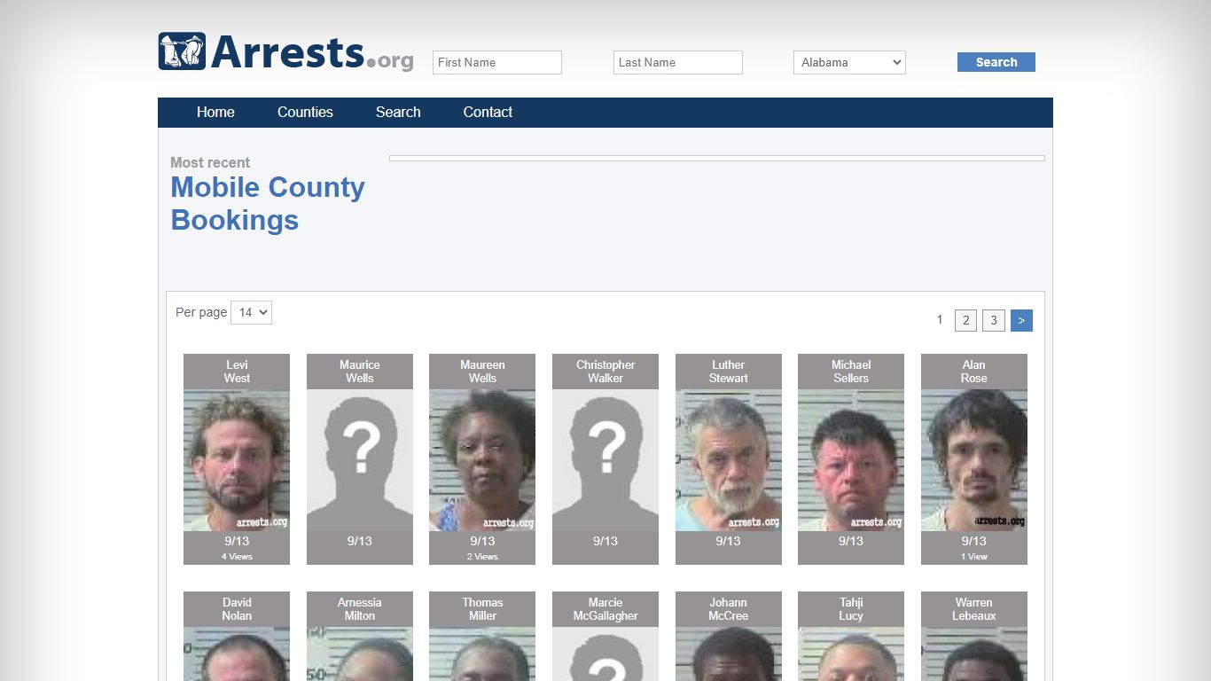 Mobile County Arrests and Inmate Search